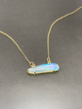 Eleanor Dean Gold & Crystal Opal Handmade Necklace