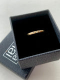 Eleanor Dean Dainty Recycled Gold & Diamond Handmade Ring