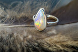 Eleanor Dean Handmade Silver Opal Ring