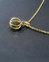 Eleanor Dean Silver & Tourmaline Handmade Necklace