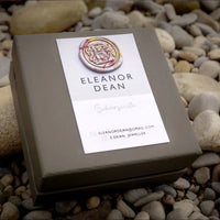 Eleanor Dean Silver & Sapphire Handmade Orb Studs