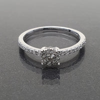 Diamond Cluster Halo Ring