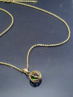 Eleanor Dean Silver & Tourmaline Handmade Necklace