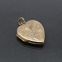 Hand-engraved Heart Locket
