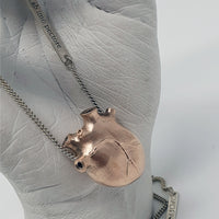 Alicia Mai Rose Anatomical Heart Bjorg Necklace