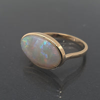 Gold and Opal Ring