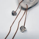Alicia Mai Bjorg Herkimer Crystal Earrings