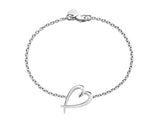 Alicia Mai Shaun Leane Silver Heart Bracelet