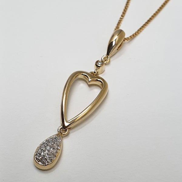 Alicia Mai Gold and Diamond Trilliance Necklace