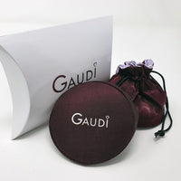 Gaudi Pave-Band Silver Ring