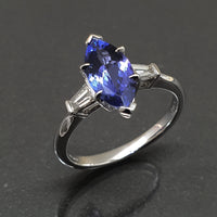 Tanzanite and Diamond Ring