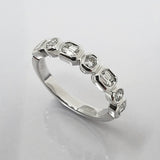 Diamond Half-Hoop Eternity Ring