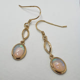 Alicia Mai Gold and Opal Drop Earrings
